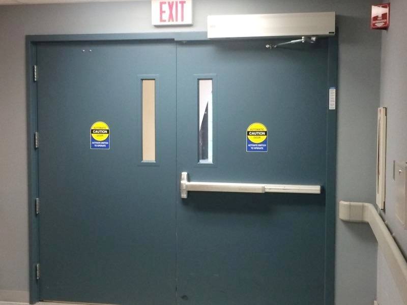 Hospital swinging-door policy